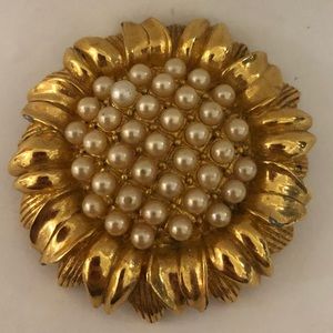 Vintage Signed MODO Sunflower